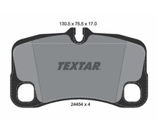 TEXTAR Bremsbelagsatz Bremsbeläge Hinterachse für PORSCHE 997 3.6 / 3.8 Turbo / 