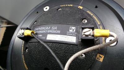 EV Electro-Voice HP940 Horn with EV DH1A High Frequency Horn Drive