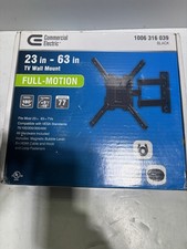 Commercial Electric Full Motion Wall Mount for 23 in. to 63 in. TVs 1006 316 039