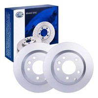 2X Hella Bremsscheiben 330Mm Hinten Passend FüR Audi Q7 Porsche Cayenne V