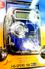 Aiwa Cross Trainer Sport Radio Cassette Player Brand New Sealed HS-SP590  PP