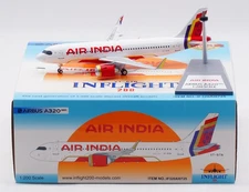 1:200 InFlight Air India A320NEO Passenger Airplane Diecast Aircraft Model