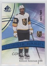 2020 SP Game Used Authentic Rookies Blue Burst 166/199 Keegan Kolesar #167 10dn