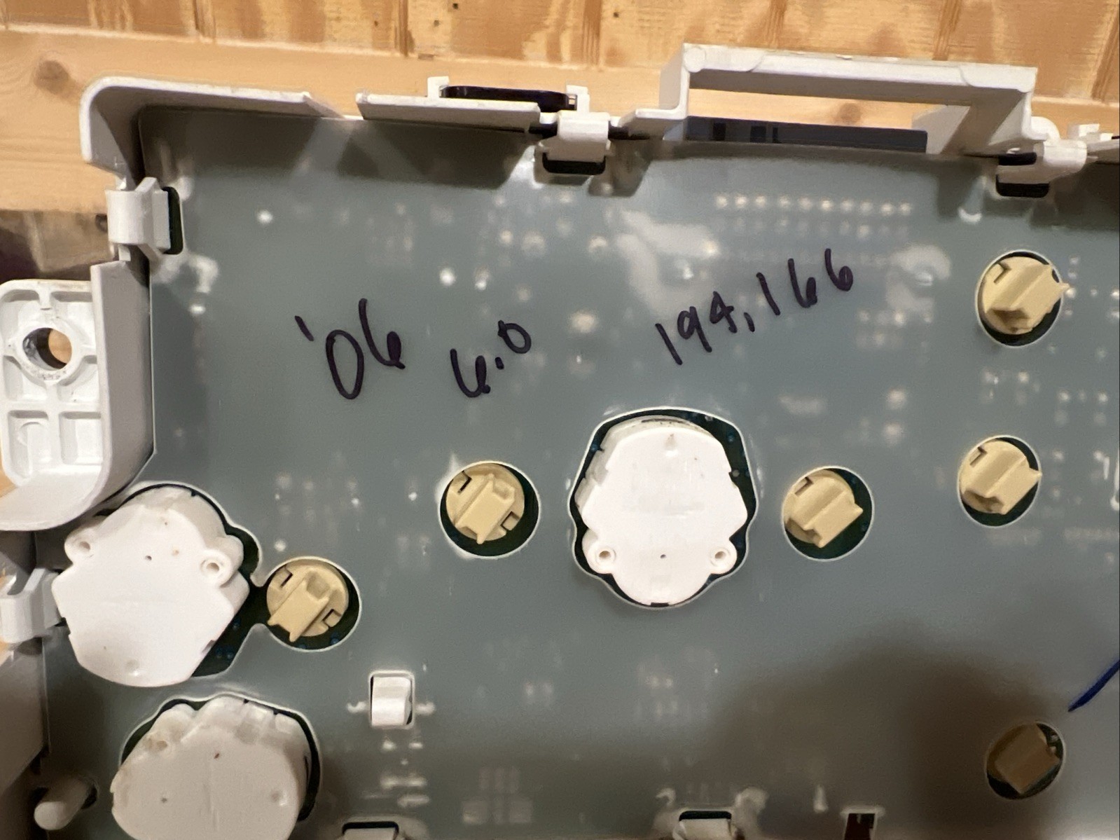 05-07 Ford F250 F350 6.0 POWERSTROKE Diesel Speedometer Cluster 6C3T-10849 194K thumbnail 7