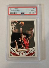 2004 Topps Dwayne Wade Rookie NBA Card RC #68 PSA 8. rookie card picture
