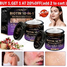 1-3PCS Biotin 10-in-1 Skin Restoration Cream, 2026 New Skin Treatment Cream US