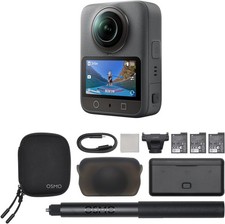 DJI Osmo Waterproof 360  Action Camera with 1-Inch 360  Imaging, 105GB Storage