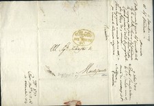 129918) Italy Blg with Oval Prefetto del Musose from 1814
