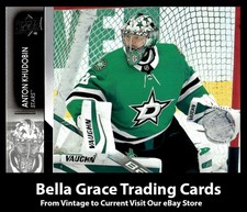 2021-22 Upper Deck Anton Khudobin #60 Dallas Stars NHL Hockey