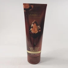 Bath & Body Works Chocolate Amber Ultimate Hydration Body Cream (8 Oz) - New