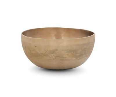 Therapeutische Bronze-Klangschale mit Ton C für Selbstheilung von Wurzel-Chakra