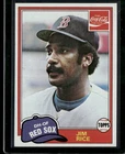 1981 Topps Coca-Cola Boston Red Sox Promo Jim Rice #2