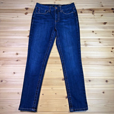 Seven7 Jeans Womens 8 Tummyless High Rise Skinny Denim Blue Jeans
