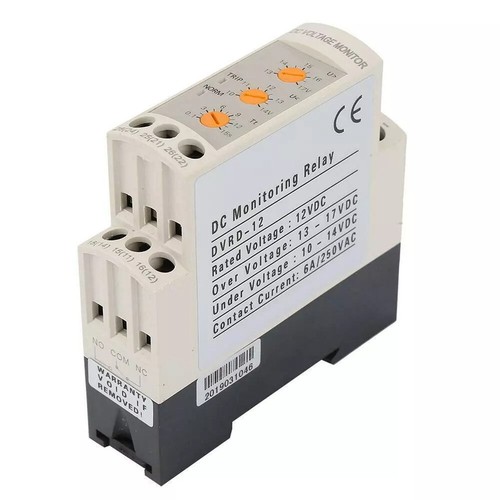 DVRD 12V/V24/36V/48V Low Voltage Surge Protection Relay over/under voltage - Afbeelding 12 van 33