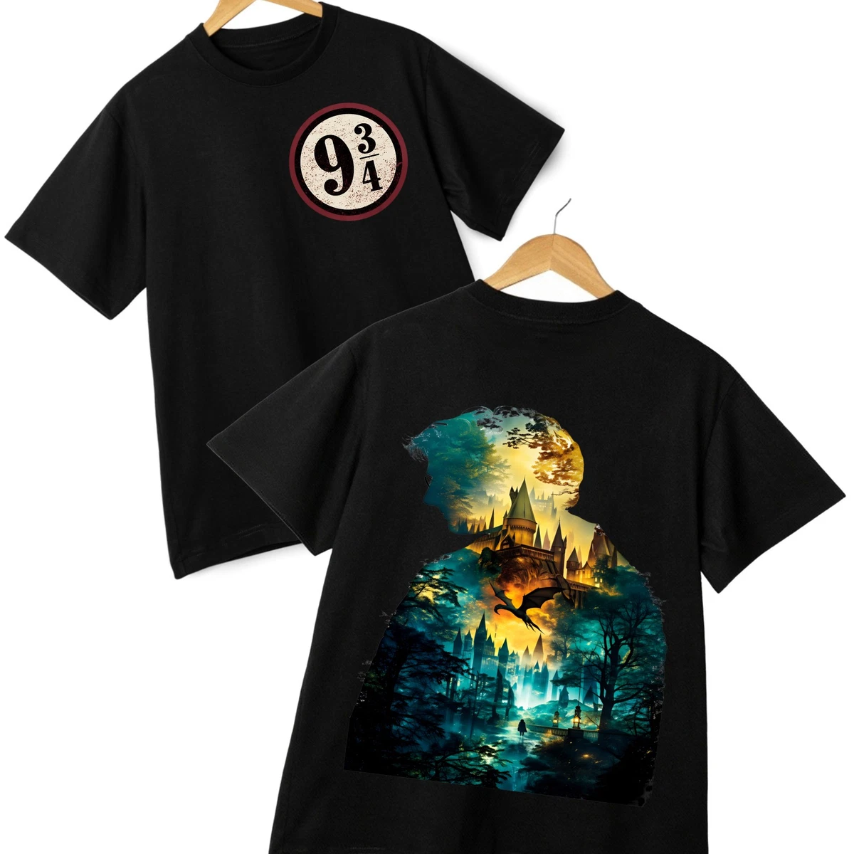 Camiseta Oficial De Harry Potter - Castillo De Hogwarts