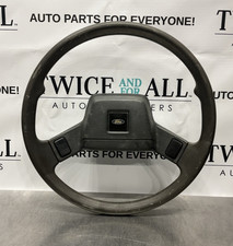 1990-1993 Ford Fiesta Festiva Steering Wheel Gray Oem