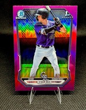 🔥2026 Bowman Matt Klein 1st Bowman Fuchsia /299 Colorado Rockies BP-146