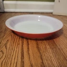 Vintage PYREX 1950's Flamingo Pink 9" Ovenware Pie Pan Dish #909 17