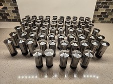 65 Piece 5C Machine Collet Set 1/16" - 1 3/32" by 64th. Steel