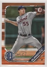 2019 Bowman Prospects Orange 4/25 Beau Burrows #BP-26 i6j
