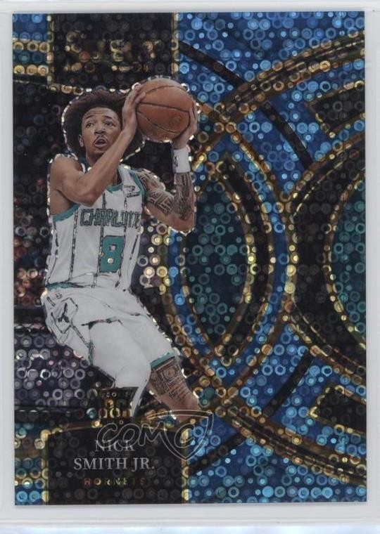 2023 Panini Select Premier Level Light Blue Disco Prizm 94/99 Nick Smith Jr 11s9