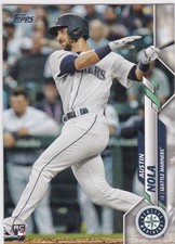 2020 Topps #38 Austin Nola Rookie Card Seattle Mariners. rookie card picture