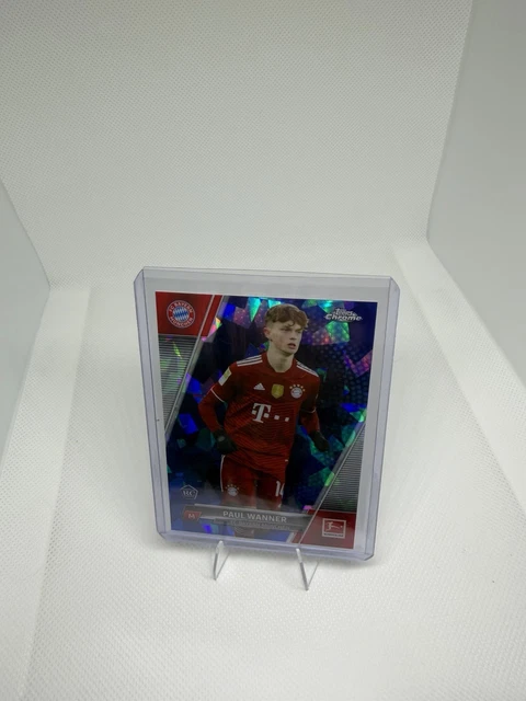 2021-22 Topps Chrome Sapphire Bundesliga Paul Wanner #46 (RC)