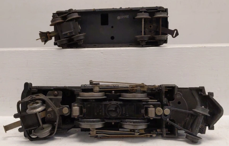 Lionel 229 Vintage O Postwar Steam Locomotive & 2666T Tender - Image 4 of 4