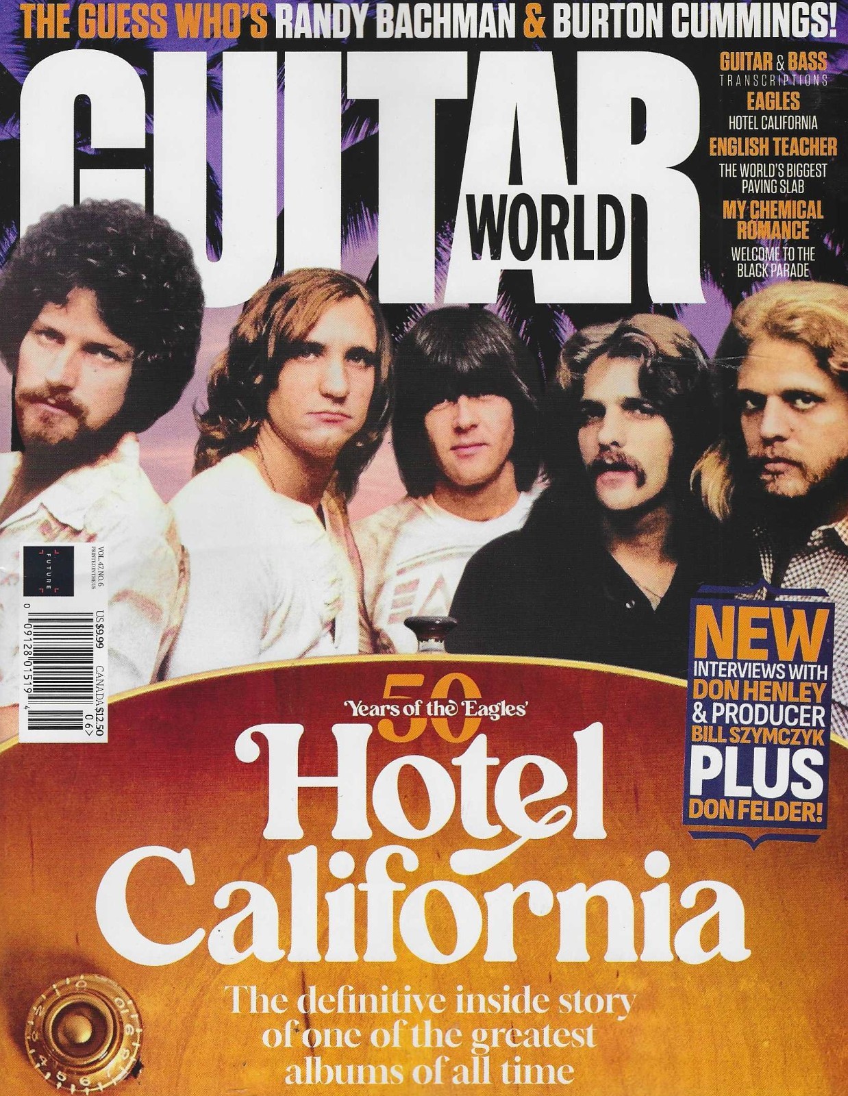Guitar World Magazine  Issue 6  June 2026 the Eagles 50 Years