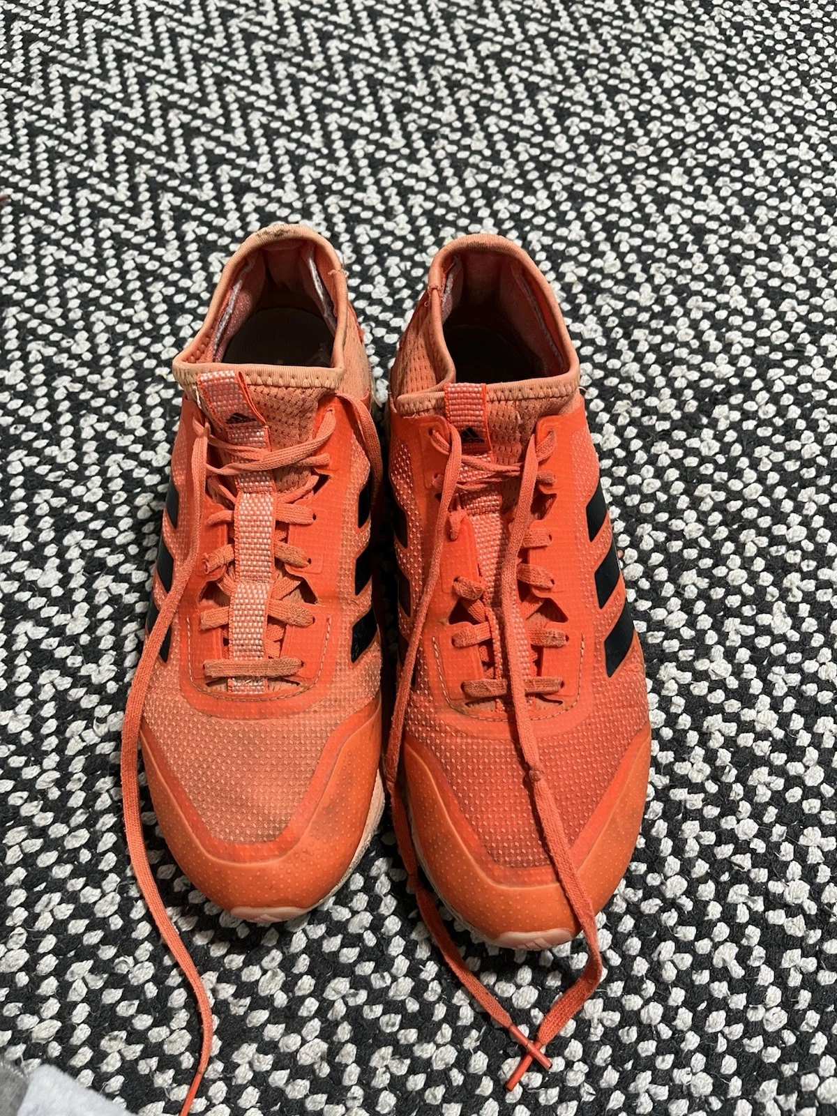 Scarpe da hockey Adidas Fabela arancioni taglia 7 5