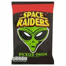 Space Raiders Pickled Onion - 25g - Pack of 1