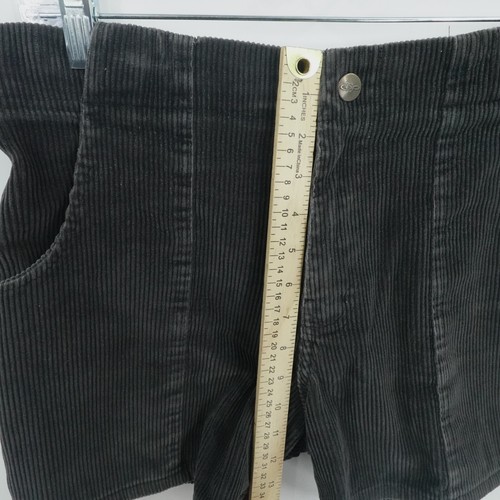 Vintage Ocean Pacific Corduroy Shorts Mens 34 Gray 90s Surfer Beach Embroidered - Picture 6 of 13