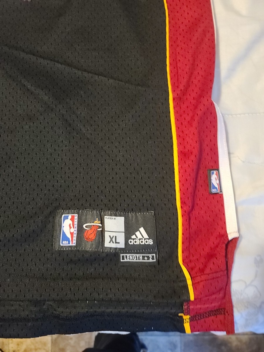 Dwyane Wade #3 NBA Miami Heat adidas Authentic Stitched Jersey Men