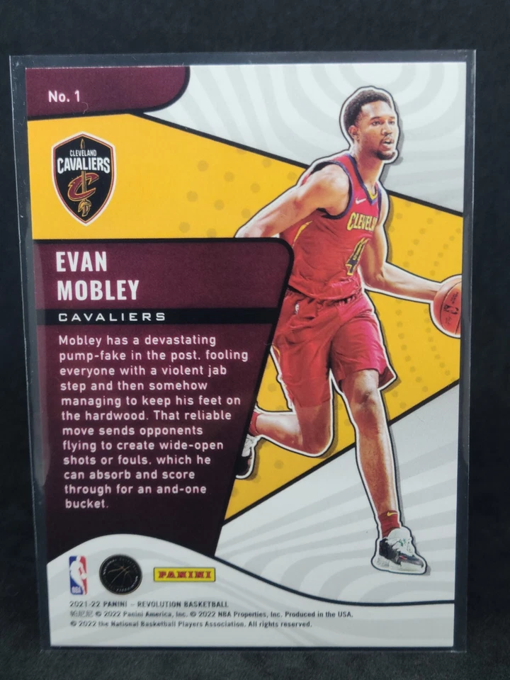 2021-22 Revolution Evan Mobley Rookie Revolution RC #1 Cavaliers 🔥🍀🤙🏾  - Image 2 of 4