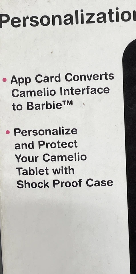Kit de personalização Camelio Barbie funciona apenas com comprimidos Camelio - Novo - Imagem 4 de 4
