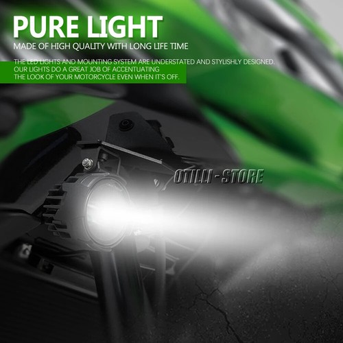 Auxiliary Light Bracket Lamp Spotlight Holder For Kawasaki Versys 650 2022-2014 - Picture 3 of 10