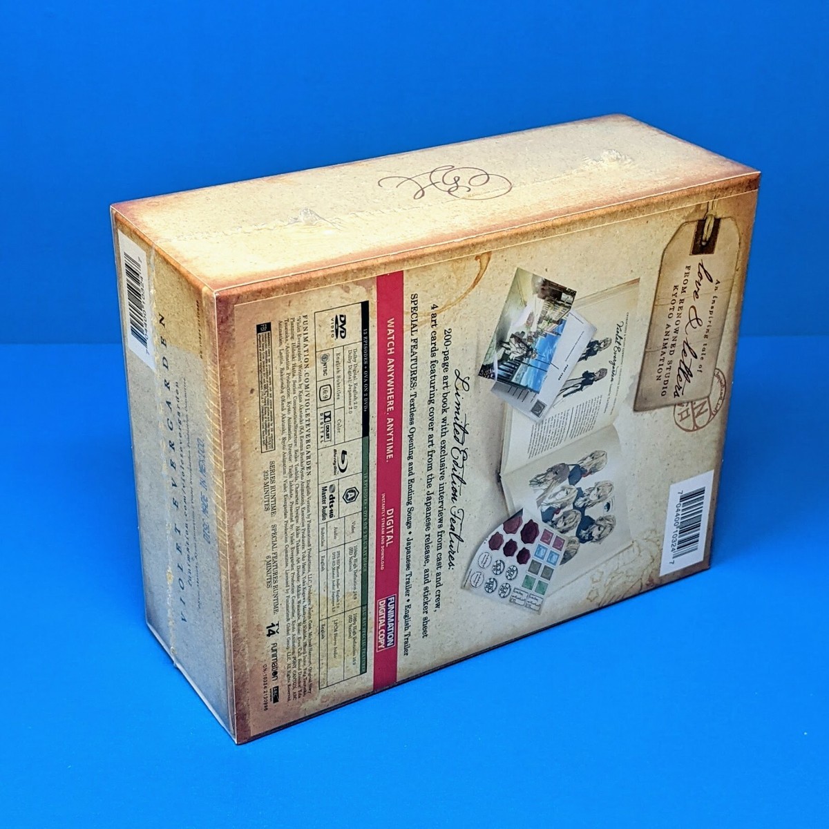 Violet Evergarden LIMITED EDITION Blu-ray Complete Anime Series