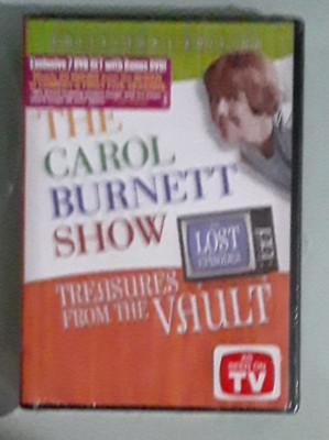 THE CAROL BURNETT SHOW TREASURES FROM THE VAULT  7 disc set DVD NEW shrink tears