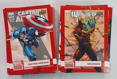 2020-21 Upper Deck Marvel Annual BASE CARDS (Pick Your Own - Complete Your Set!)