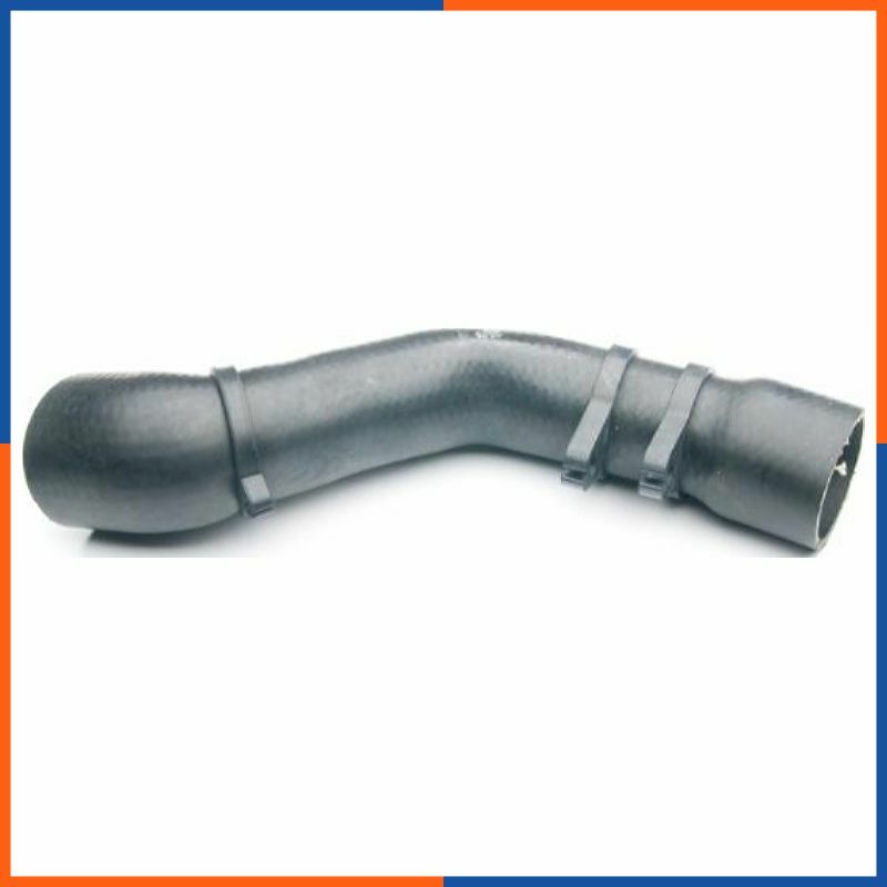 Durite de suralimentation AUDI 24SKV035 tuyau intercooler renforcé V103757 caoutchouc noir