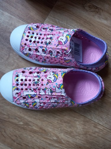 Skechers Mädchen superleichte Schuhe Foamies Einhorn UK11/EU28,5 - NEU mit Karton