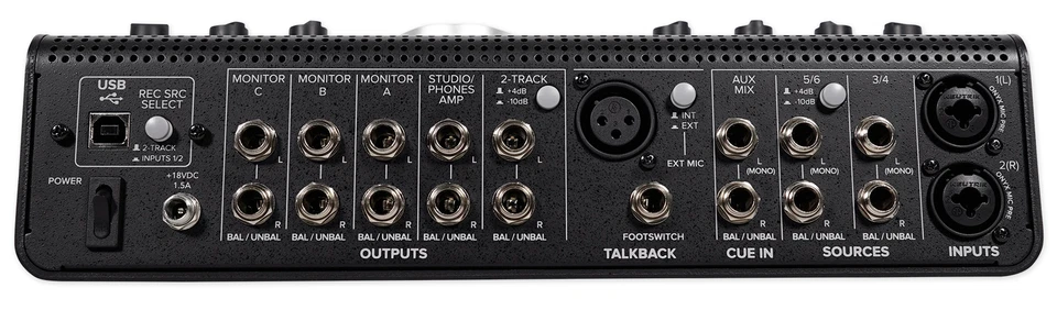 Mackie Big Knob Studio + Plus Studio Monitor Controller Interface+Mic+Headphones - Image 4 of 4