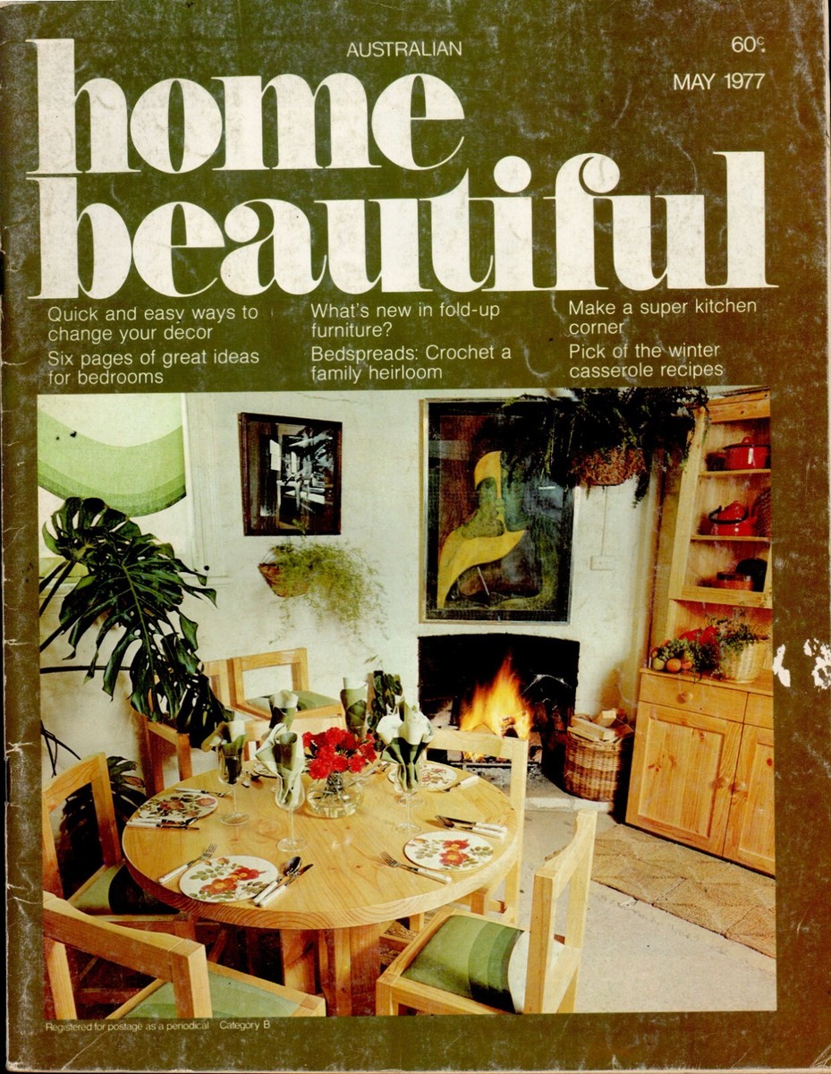 Magazine Covers 1970s Home Decor