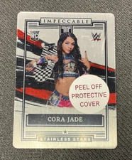 CORA JADE Stainless Stars Rookie Card 84/99 2022 Panini Impeccable WWE PHX