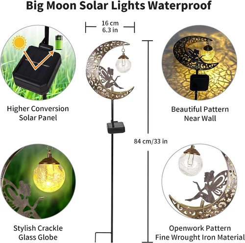 SOLAR LED Außen Stecklampe Flammen Deko Design Erdspieß Leuchte Garten Lampen - Bild 4 von 13