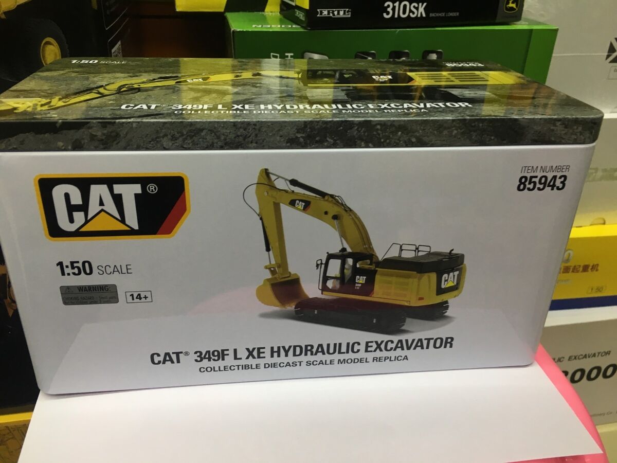 1/50 DM Caterpillar Cat 349F L XE Hydraulic Excavator 1/50 DM Caterpillar Cat 349F L XE Hydraulic Excavator