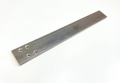 Arbeitsplattenstütze Kniewand flach Metallwinkel Granit, Marmor, Flachstahl 60 mm