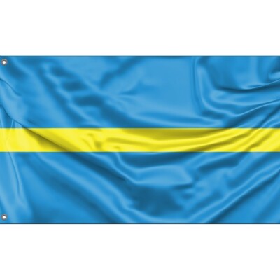Rakvere, Estonia Flag | Fahne Unikales Design 90x150Herg. in EU