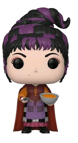 Mary Sanderson with Cheese Puffs Pop 