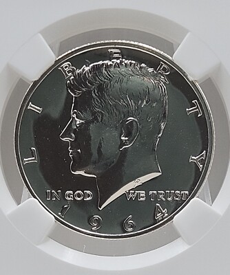 1964 Kennedy Half Dollar Proof Accented Hair NGC PF 68 | eBay